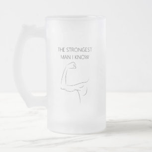 DER STÄRKSTE MANN, DEN ICH KENNE MATTGLAS BIERGLAS