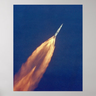 Der Start von Apollo 11 Poster