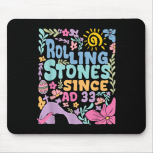 Der Stein wurde weggeschleudert, er ist live Retro Mousepad