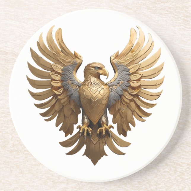 Der Steinadler Getränkeuntersetzer (Vorne)