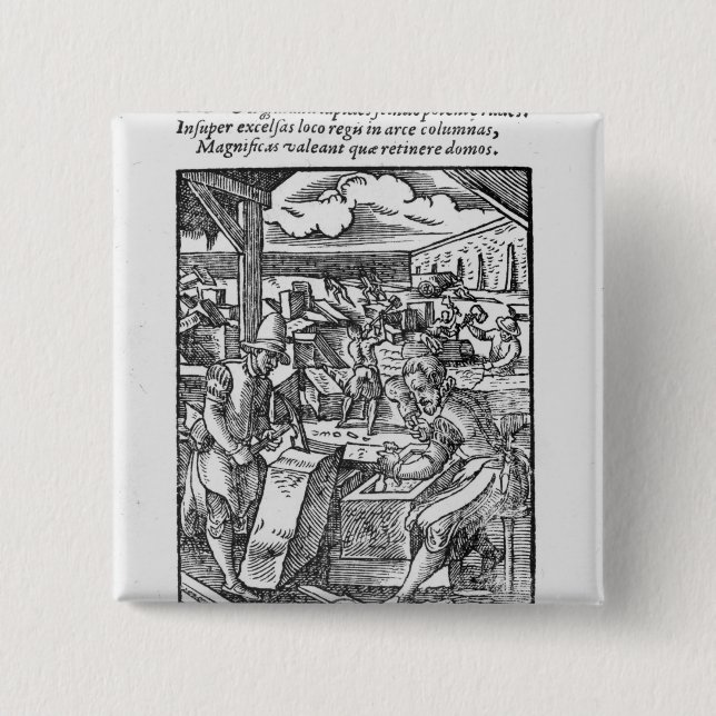 Der Steinschneider Button (Vorderseite)