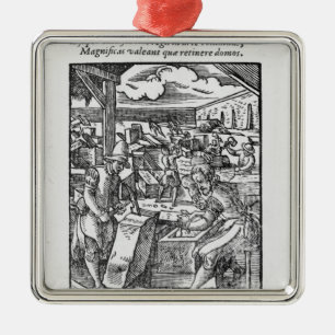 Der Steinschneider Ornament Aus Metall