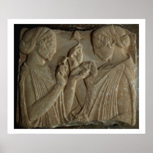 Der Stele von Pharsalos das Glorifizieren von Poster