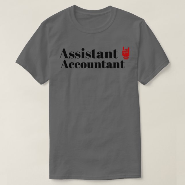 Der stellvertretende Rechnungsführer T-Shirt (Design vorne)