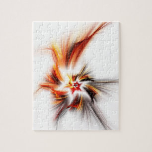 Der Stern des Teufels - Fraktal-Kunst-Puzzlespiel