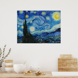 Der Sternenhimmel von Van Gogh Poster