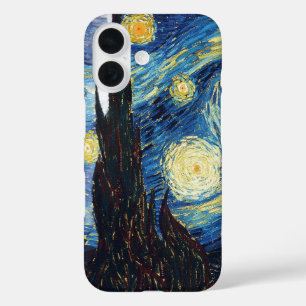 Der Sternenhimmel von Vincent Van Gogh iPhone 16 Hülle