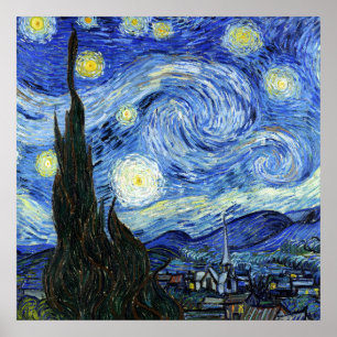 Der Sternenhimmel von Vincent Van Gogh  Poster