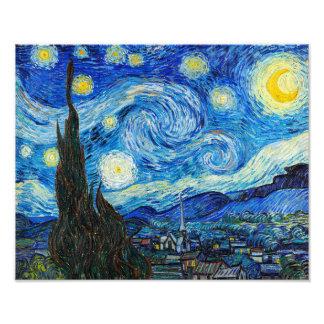 Der Sternennacht | Van Gogh | Fotodruck