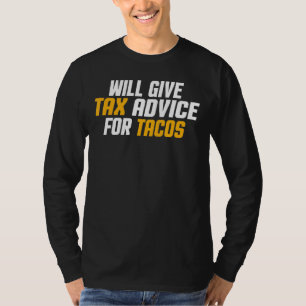 Der Steuerberater des CPA gibt Steuerberatung für  T-Shirt