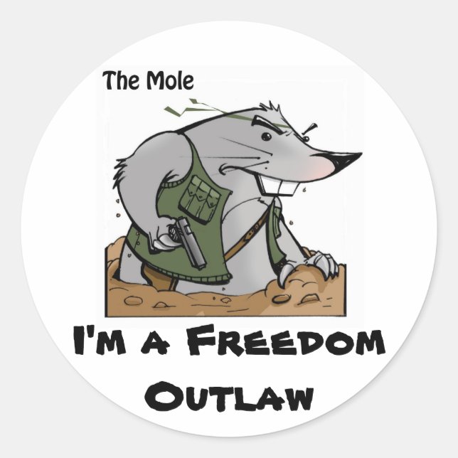 Der Sticker für das Grundgesetz (Vorderseite)