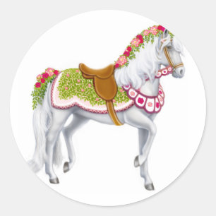 Der Sticker für das Rose
