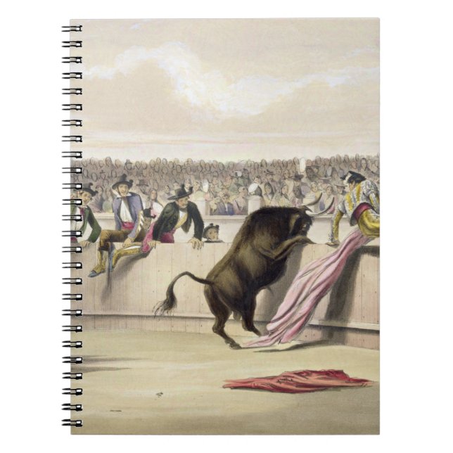 Der Stier, der die Sperren, 1865 (Farbe, springt Notizblock (Vorderseite)