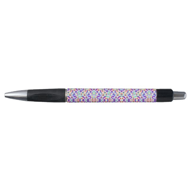 Der Stift hat schwarze Akzente und einen Klick  (Vorderseite)