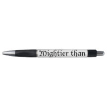 Der Stift ist mächtiger als die Schwertstifte