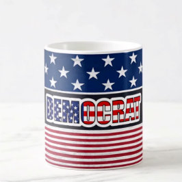Der Stil der Demokraten in Amerika Kaffeetasse