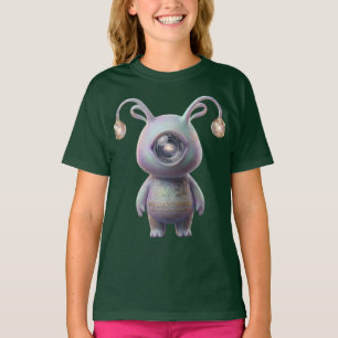 Der stille Beobachter - Kosmischer Außerirdischer  T-Shirt