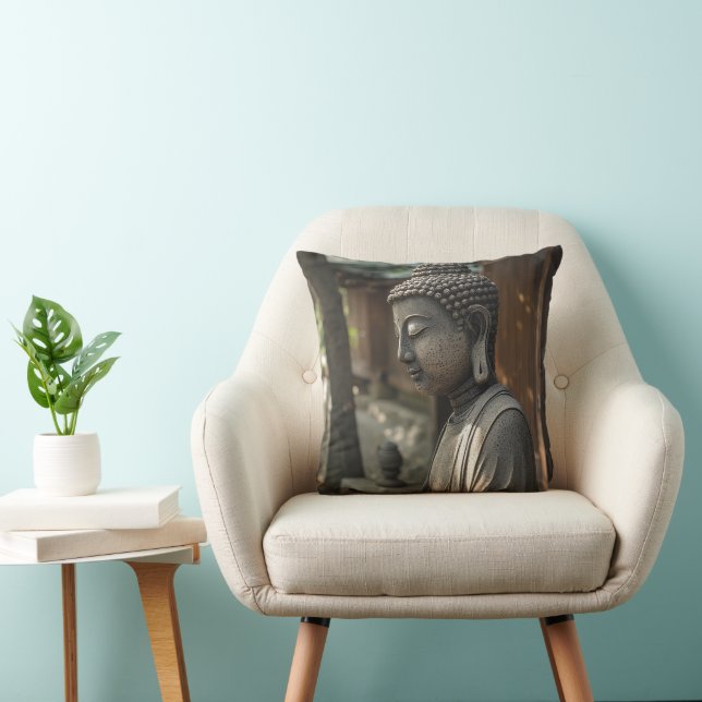 Der stille Buddha Kissen (Stuhl )