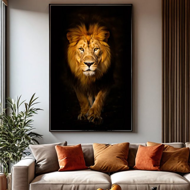 Der stille König Leinwanddruck (Von Creator hochgeladen)