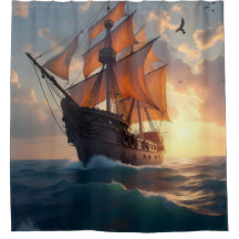Der Stolz des Kapitäns – Maritime Schiffskunst-Dus