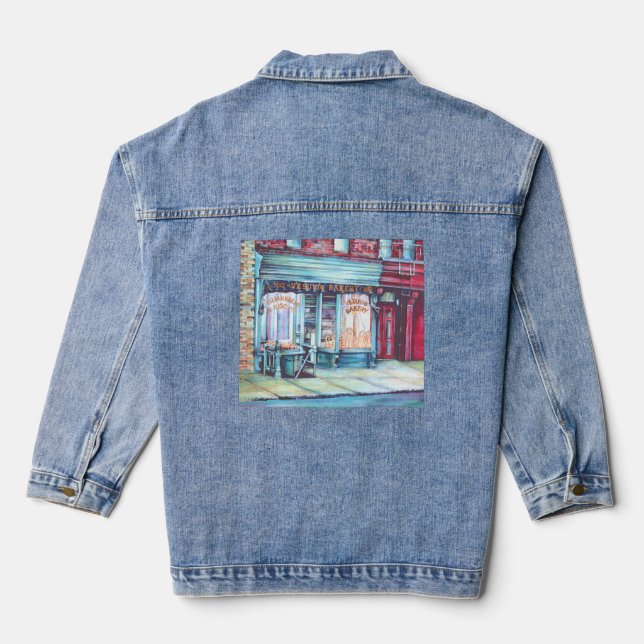 Der Stolz des Prinzen Jeansjacke (Rückseite)