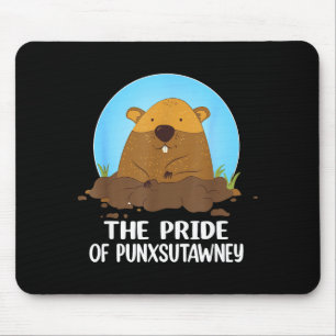 Der Stolz von Punxsutawney Frohes Groundhog Day 20 Mousepad
