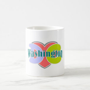 Der stolze Bewohner der Stadt Washington DC Kaffeetasse