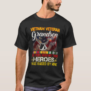 Der stolze Enkel eines vietnamesischen Veteranen m T-Shirt
