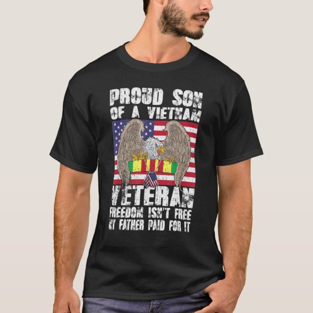 Der stolze Sohn eines vietnamesischen Veteranen is T-Shirt (Vorderseite)