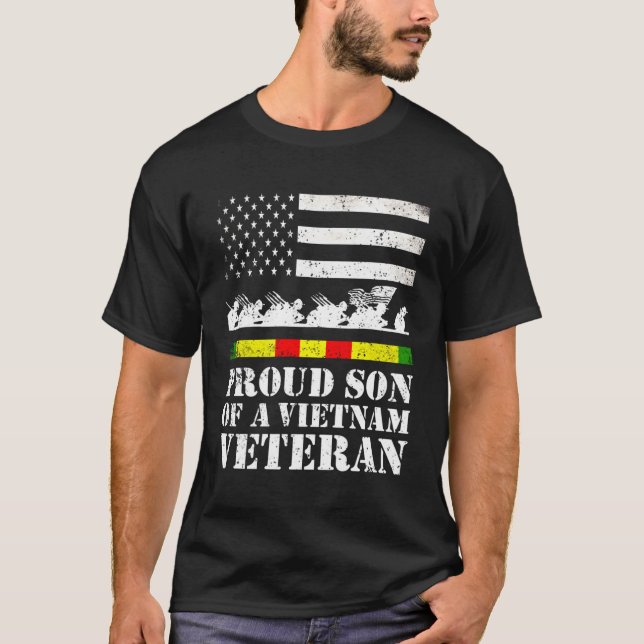 Der stolze Sohn eines vietnamesischen Veteranen T-Shirt (Vorderseite)