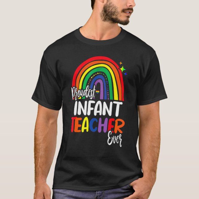 Der stolzeste Lehrer für Säugling, den ich je vers T-Shirt (Vorderseite)