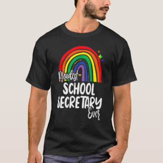 Der stolzeste Schulsekretär, den ich je versproche T-Shirt