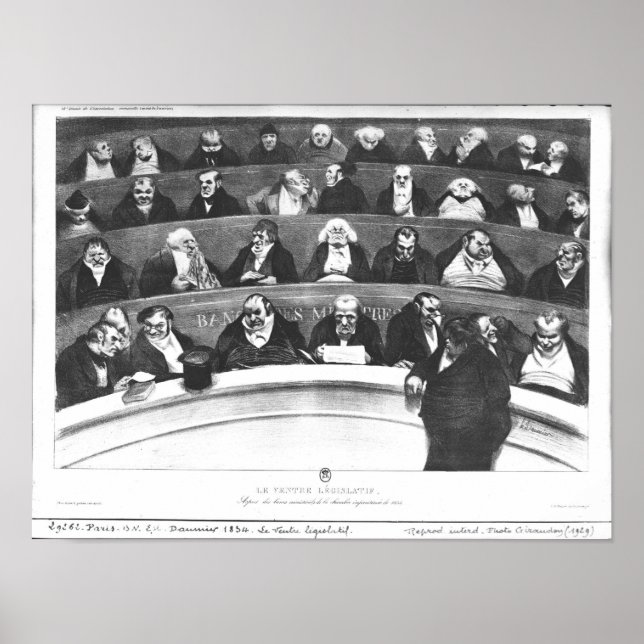 Der Stomach der Legislative Poster (Vorne)