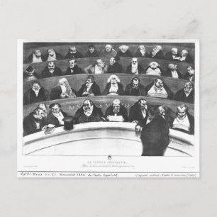 Der Stomach der Legislative Postkarte