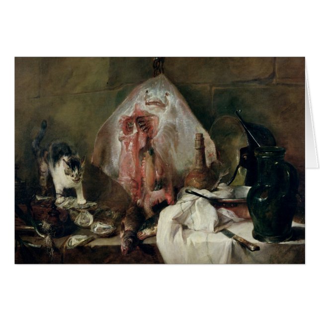 Der Strahl oder, der Küchen-Innenraum, 1728 (Vorderseite (Horizontal))