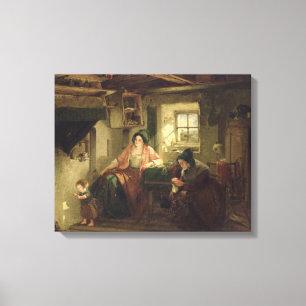 Der Strahl von Sonnenlicht, 1857 Leinwanddruck