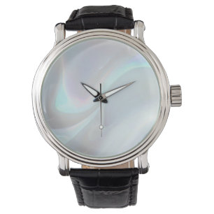 Der strahlende Holografischer Opal Armbanduhr
