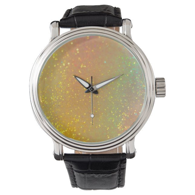 Der strahlende Holografischer Opal Armbanduhr (Vorderseite)