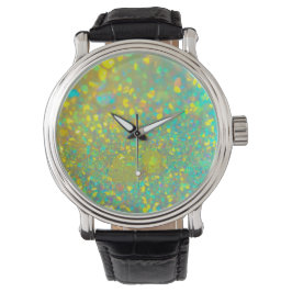 Der strahlende Holografischer Opal Armbanduhr