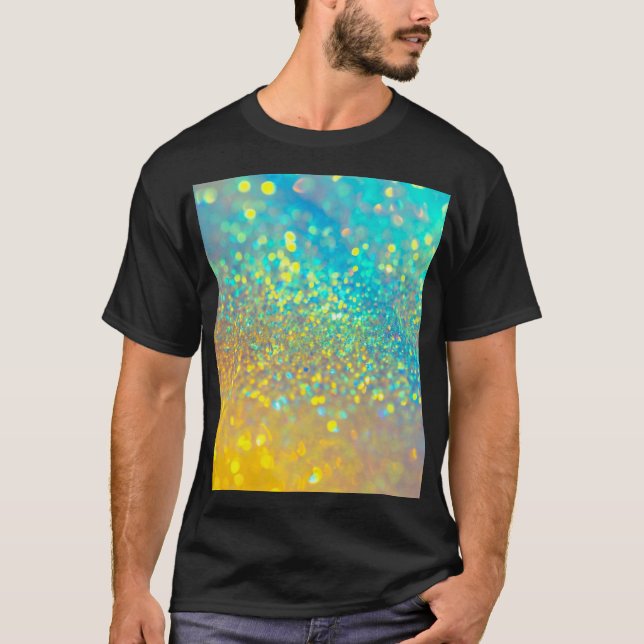Der strahlende Holografischer Opal T-Shirt (Vorderseite)
