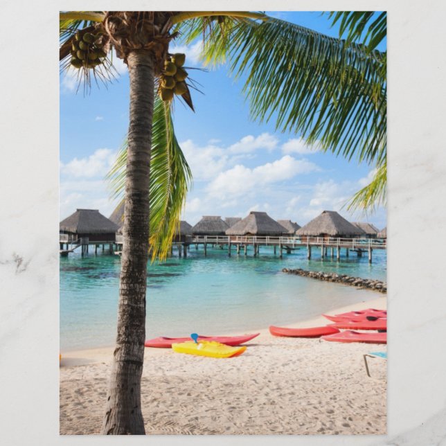 Der Strand des Luxusresorts WELLNESS-CENTER Flyer (Vorne)