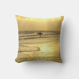 Der Strand des Sunset Kissen