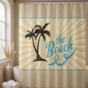 Der Strand - Design Nr. 4 Duschvorhang