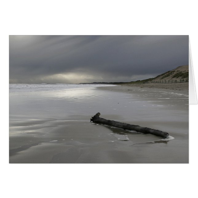 Der Strand im Winter (Vorderseite (Horizontal))