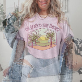 Der Strand ist meine Therapie | Sommerurlaub | Son T-Shirt