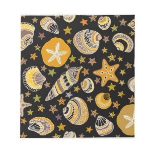 Der Strand – Muscheln Notizblock
