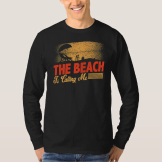 Der Strand nennt mich Paradies Hawaii Aloha Surf T-Shirt