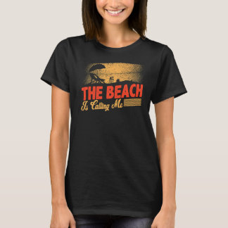 Der Strand nennt mich Paradies Hawaii Aloha Surf T-Shirt