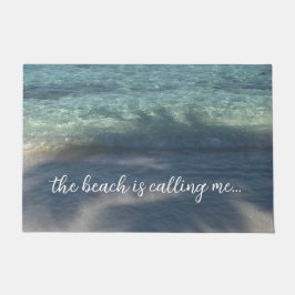 Der Strand nennt mich Tropenparadies Fußmatte