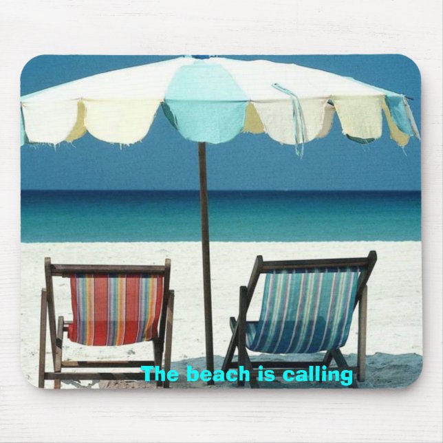 Der Strand nennt Mousepad (Vorne)